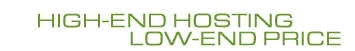 high-end hosting low-end price